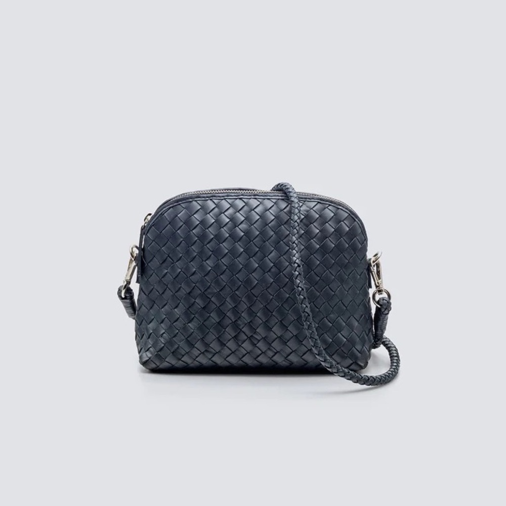 NWT!! DRAGON DIFFUSION CHUNKY FELLINI POCHETTE in MARINE